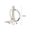 Key Chain Mini Eiffel Tower Design Exquisite Ornament Hanging Bag Pendant for Gift