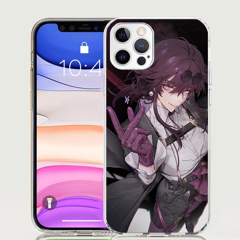 Honkai Star Rail Kafka Phone Case for Apple iPhone 17 Air 16 15 Plus 14 + 13 Mini 12 11 Pro Max 7 8 SE 16Max Soft Shell Cover Co