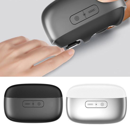 Electric Nail Clipper with LED Light Portable Kids Adults Seniors Multi-functional Fingernail File Cutter Polisher Automatic Baby Nail Trimmer