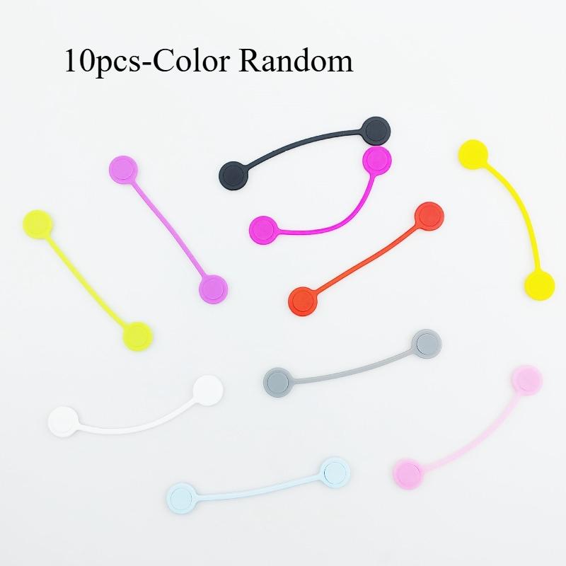 Colorful Magnetic Silicone Cable Ties-Reusable Cord Organizer for USB,Headphones&Keychains-Perfect Gift for Halloween&Christmas.