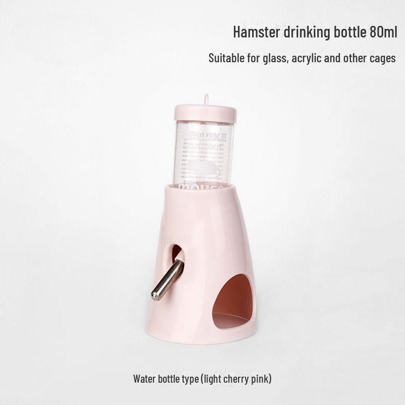 

Пляшка для води з хом яком із золотистим ведмедиком із підвісним кронштейном і фонтанчиком із кулькою чайника