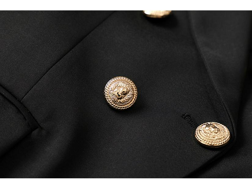 2021 Solid Color Double-Breasted Slim Fit Suit - Multi-color European/American Style