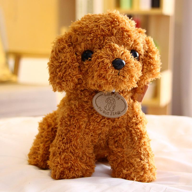 Teddy Dog Plush Toy Doll Puppy Doll Cute Poodle Gift for Children