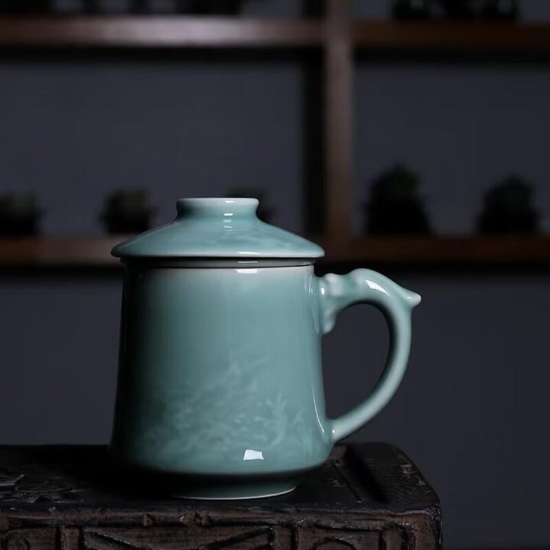 Yihu De Auspicious Dragon Ceramic Tea Cup