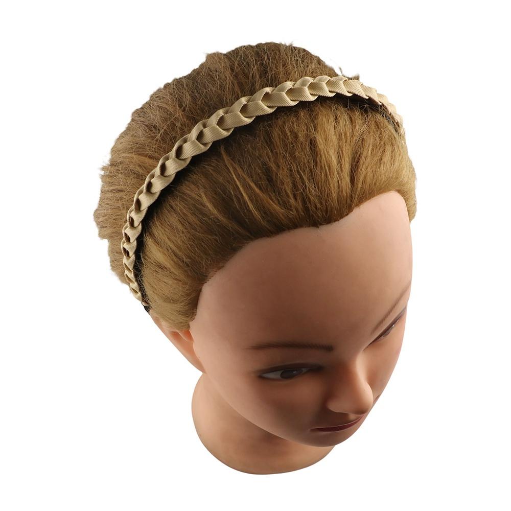 Copánková čelenka do vlasů Twist Protiskluzová Pletená Sladká Mytí obličeje