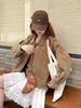 Women's Short Denim Cardigan - New 2025 Korean Style, Loose Fit, Retro, Versatile for Spring and Autumn