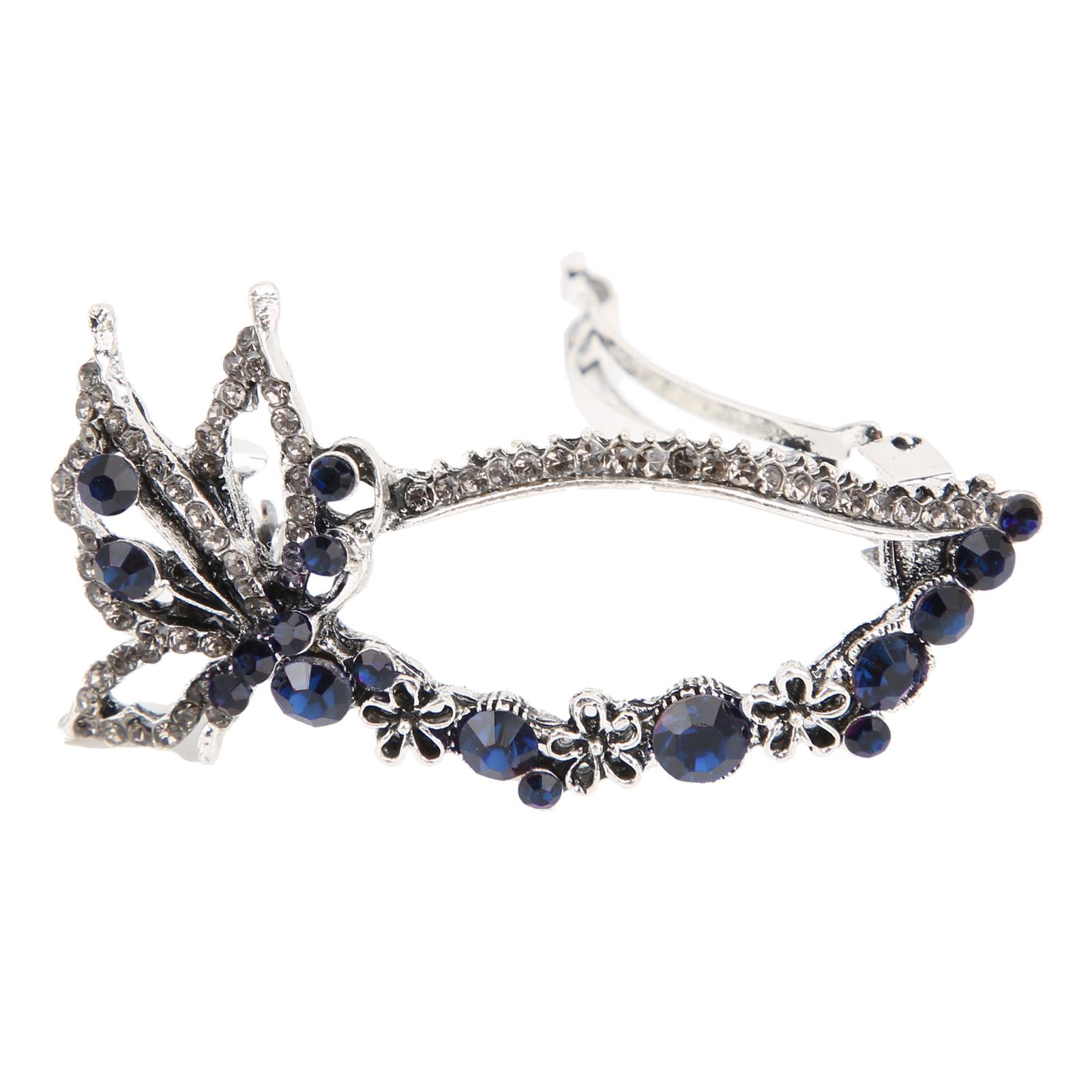 

Заколка для волос в форме страза, прочная, изысканная шпилька для волос на годовщину, день рождения(китайский язык