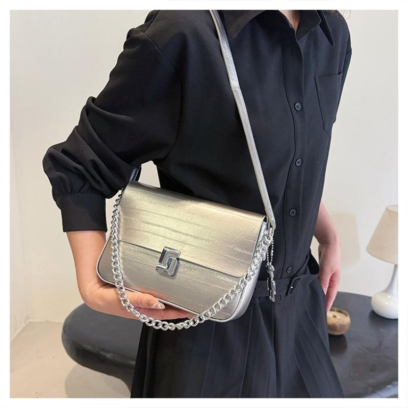Tooxika Textured Small Bag For Women, New Versatile Crossbody Bag, Popular Hot-selling Single-shoulder Underarm Small Square Bag