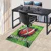 Office Carpet Never Give Up Football Design, Sofa Rug, Chair Mat Protection