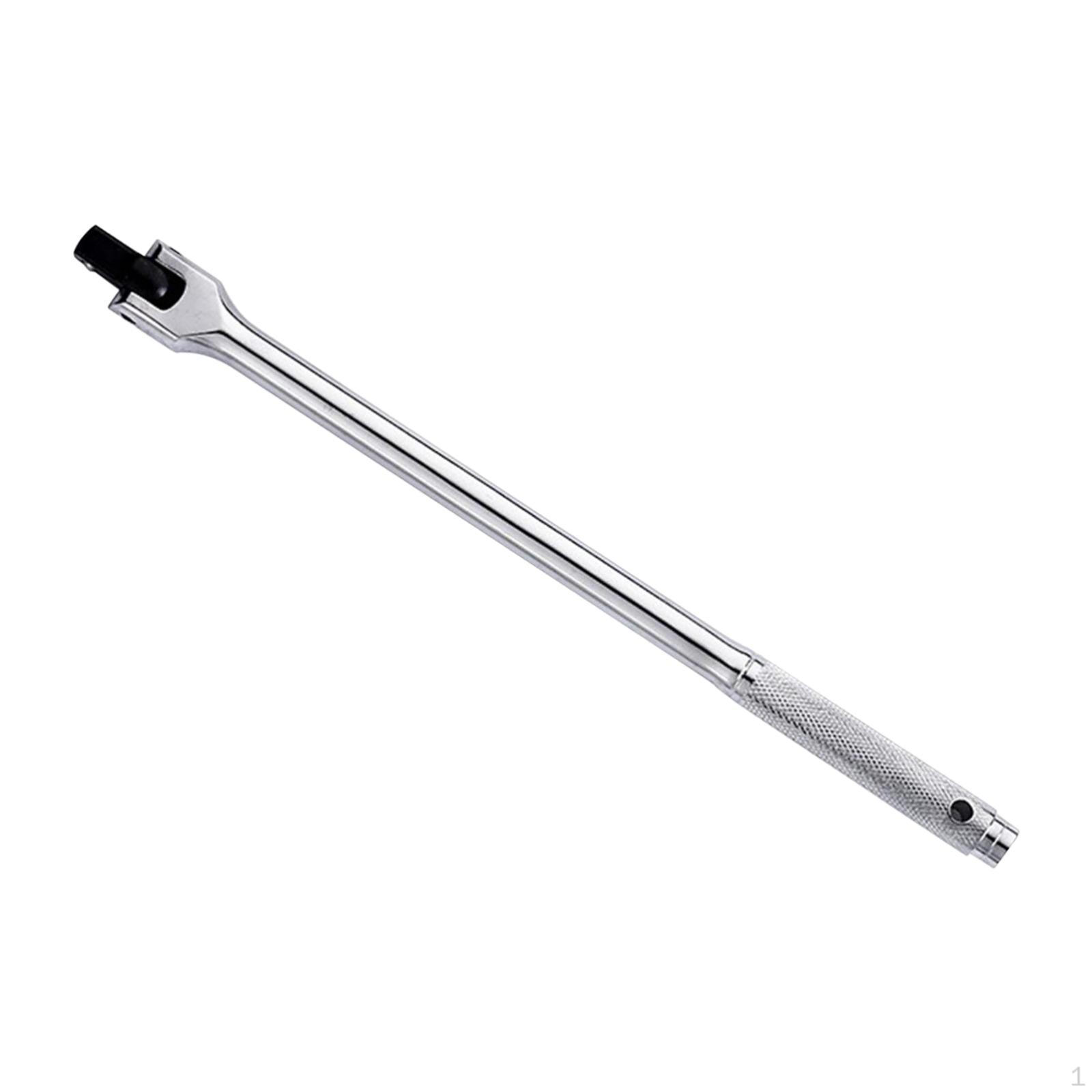 Adjustable Ratchet Wrench with Knurled Handle, for Home And Car Repairs, Professional Wheel Nut