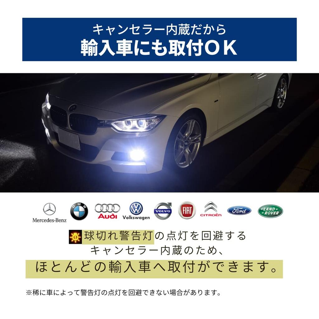 fcl. T10 LED Bulbs White 6000K, Non-Polarity for Position, License Plate & Interior Lights, 12V