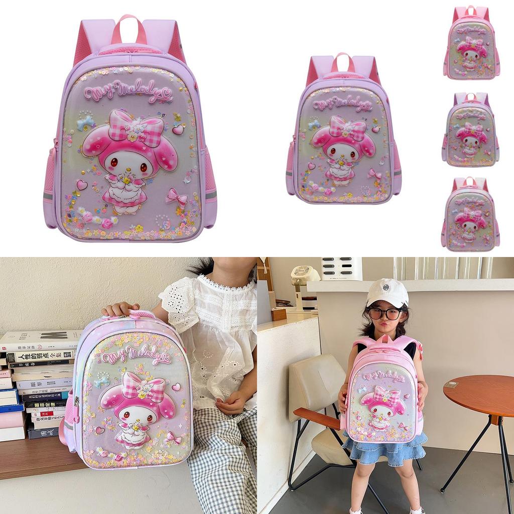 Entzückender neuer Kurumi My Melody Vorschulkinder-Rucksack Große Kapazität Wasserdichtes Design