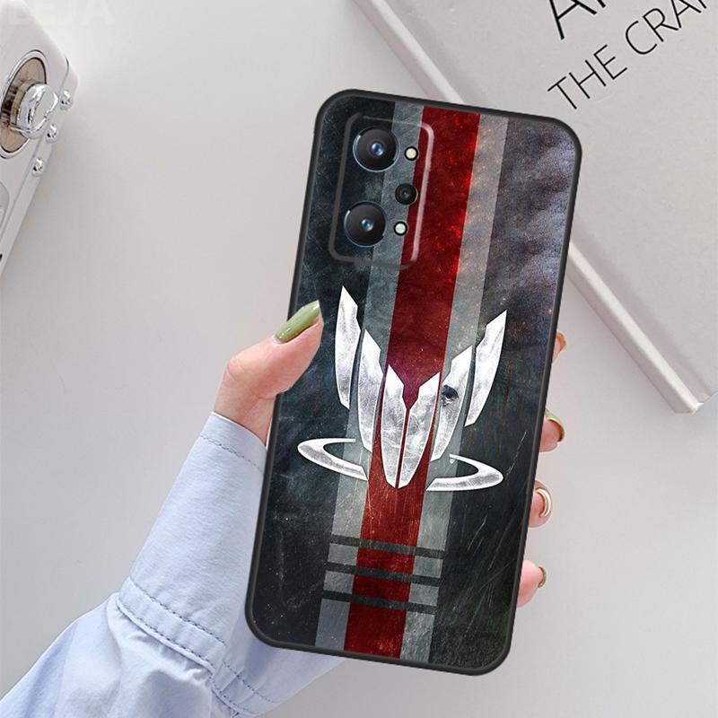 N7 Mass Effect For Realme 11 10 12 13 14 Pro Plus GT 5 6 6T GT7 Pro C67 C61 C53 C51 C21Y C25S C55 C75 Case