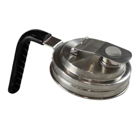 Mason Jar Pour Spout Lid with Handle Wide Mouth Flip Cap