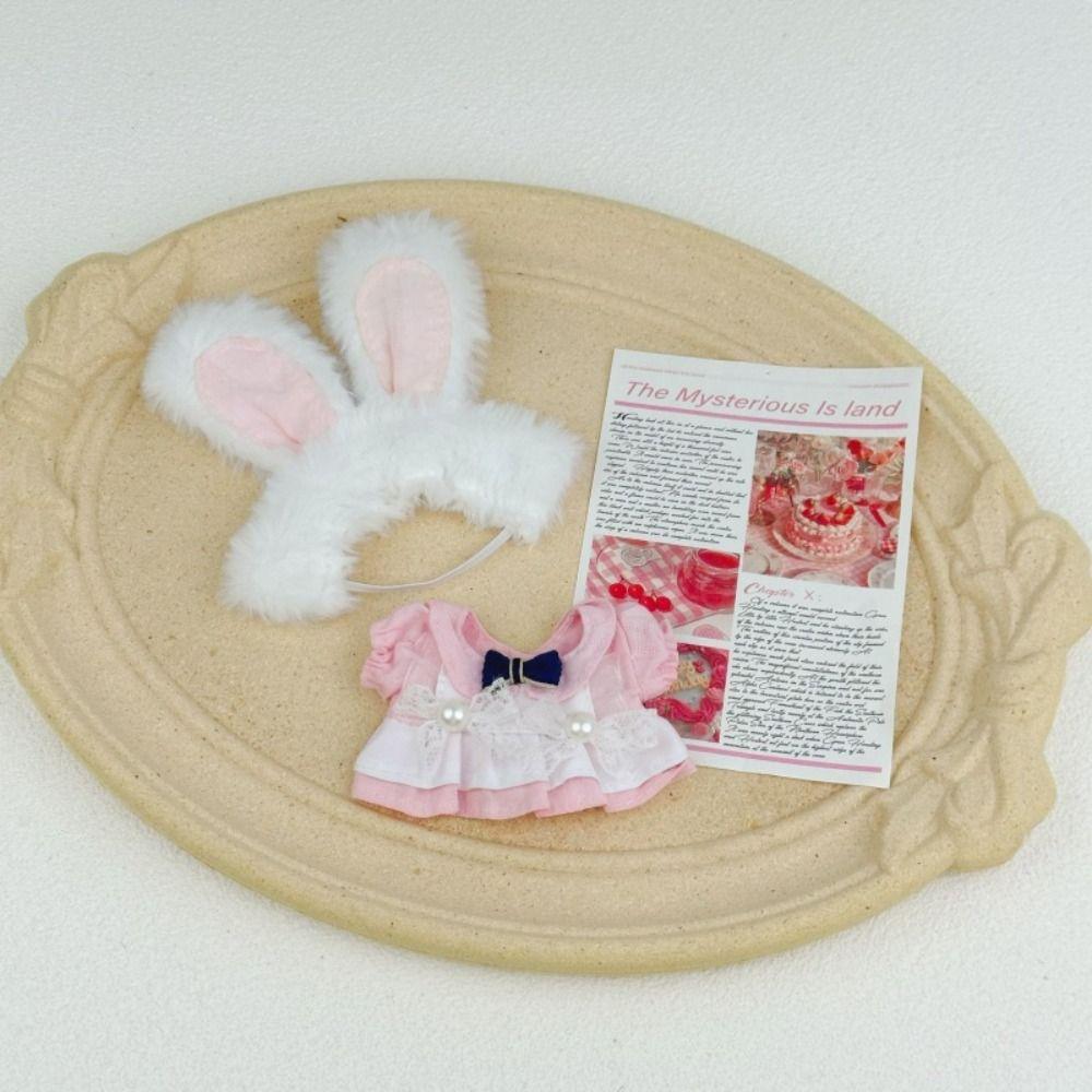 Costume Change Game Top Pants Shoes Suit Lovely Doll Accessories  Kids Toys