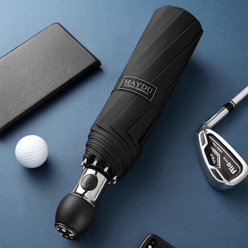 Maydu Oversized Automatic Windproof Folding Umbrella
