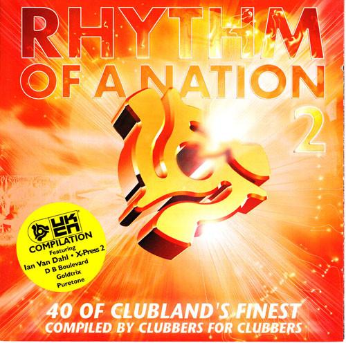 CD VARIOUS  Rhythm Of A Nation 2 74321941952 BMG UK  Irelan 2002 UK Dance  Electronica Used