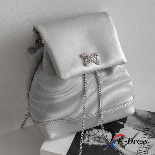 Kelebek Zincir Mini Sırt Çantası (2 renk)