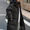 Down jacket long women's new autumn and winter Pinghu new Chinese opera duck down
