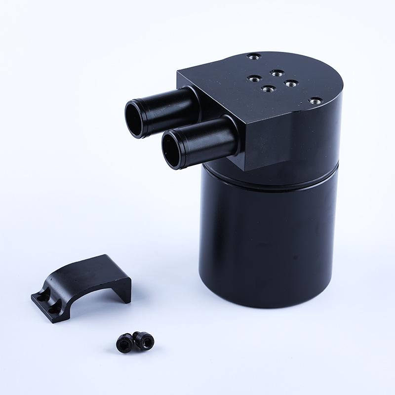 

Aluminum Alloy Two-Hole Breathable Engine Oil/Exhaust Gas Recovery Pot for BMW Modification чорний
