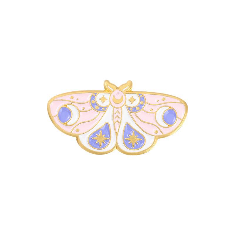 Exquisite Cartoon Butterfly Brooch - Personalized Insect Badge for Clothing and Bags