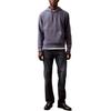 Comfortable Hooded Simple Long Sleeve Sweatshirt Men Sweatshirt Purple 40EM912-420