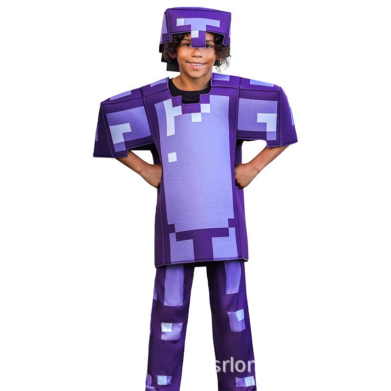 Minecraft Halloween Diamond Armor Kids Costume