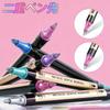 DUULEMANG Acrylic 30 Metallic Dot and Fine Metallic Markers for Ink Notebooks Markers, Colors, Colors, Tip, Waterproof, Quick-Drying, Double-Ended,