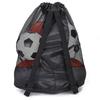 Mesh Socce Ball Bag Large Sports Ball Bag Secure Side Pocket Team Work Ball Bags Gym Sports Equipment Bag for  Adults Kids