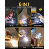 6-in-1 Welding Machine - HZXVOGEN HVM270 - 200 A - MIG/TIG/MMA/CUT - Synergic IGBT