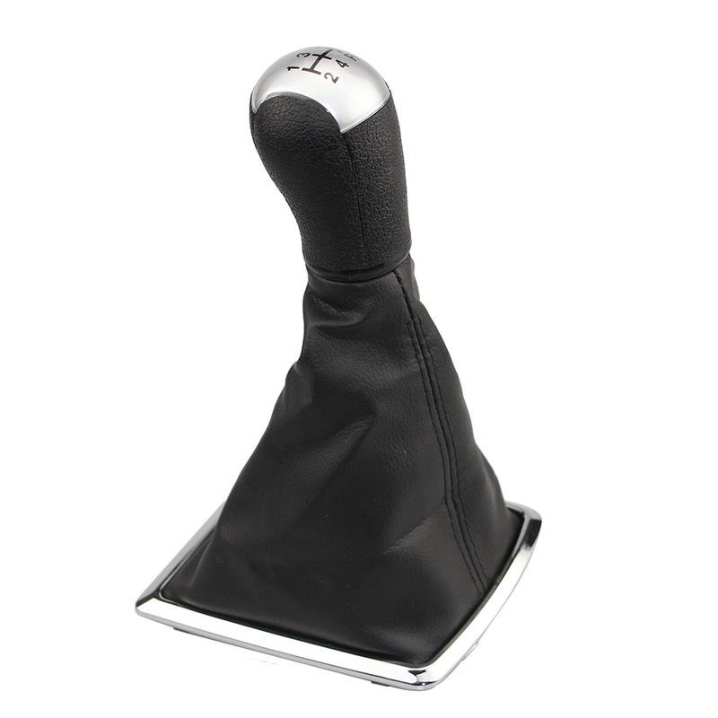 5 6 Speed for Ford Focus 2 MK2 2005 2006 2007 2008 2009 2010 2011 Car Gear Shift Knob Boot Cover Gaiter Collars Accessory