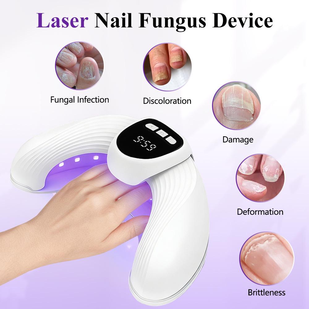 Onychomycosis Phototherapy Mini Folding Nail Dryer & Gel Lamp