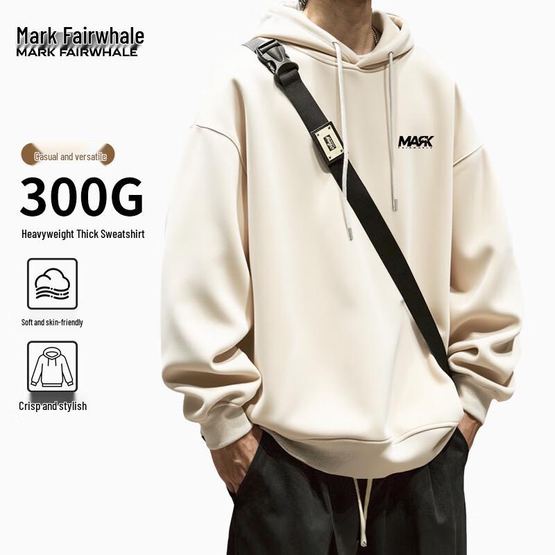 Mark Fairwhale Herren Locker Geschnittenes Kapuzensweatshirt