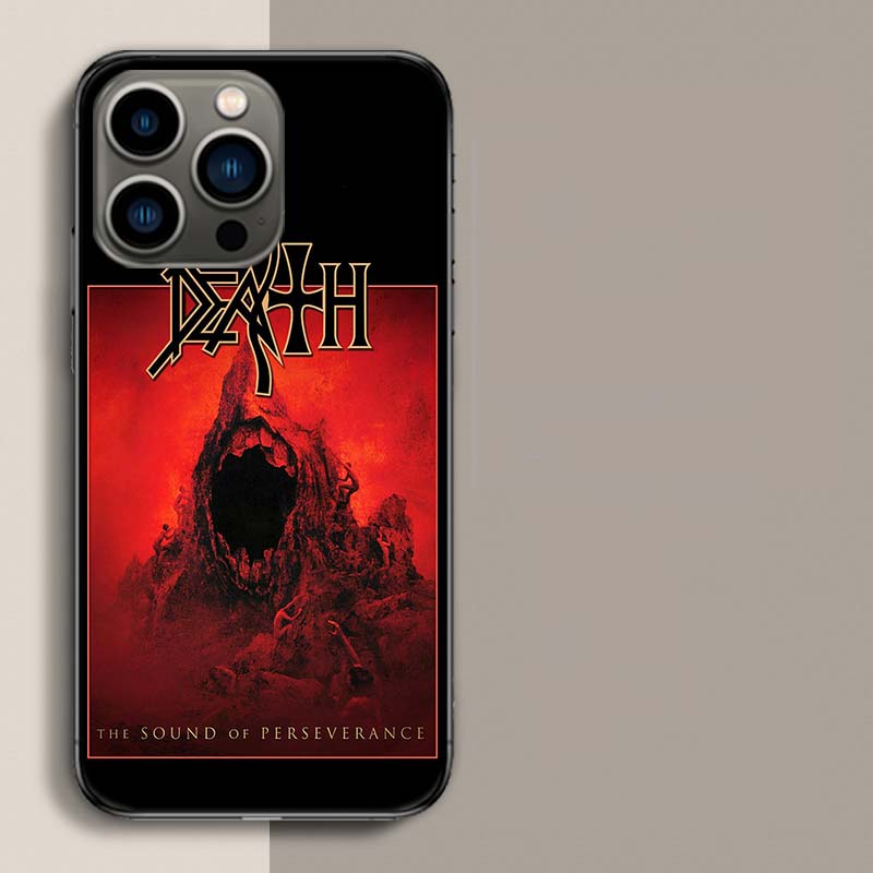 

Металлический ремешок D-Death Чехол для телефона Для Iphone 17 Air 15 Pro 14 Plus 16 Pro Max 17E 16E 12 13 Mini 11 Чехол Милые Fundas iPhone 13 Pro Max