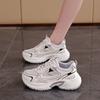 Popular Platform Dad Shoes Women's 2025 Spring New Popular Versatile Fried Street Sports Shoes Show Feet Small Women's Shoes 2116
