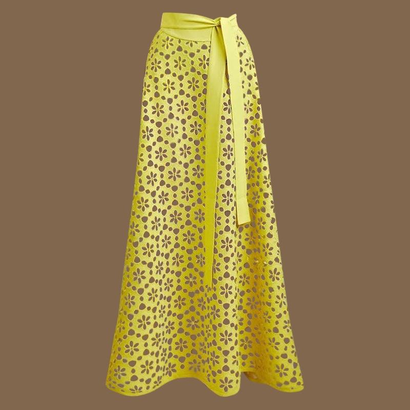 2Piece Deep V Swimsuit With Long Skirt Women Sexy Swimwear Female Bikini Shiny Button Biquini Swim Suit Print Bodysuit Beachwear