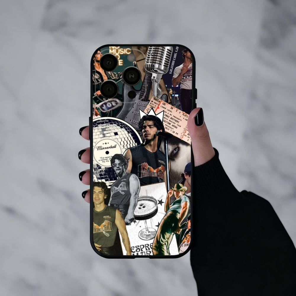 Singer J-Joe J-Jonas Phone Case For iPhone 17pro, 16,15,14,13,12,11 X XR Plus,Others Soft Black Cover