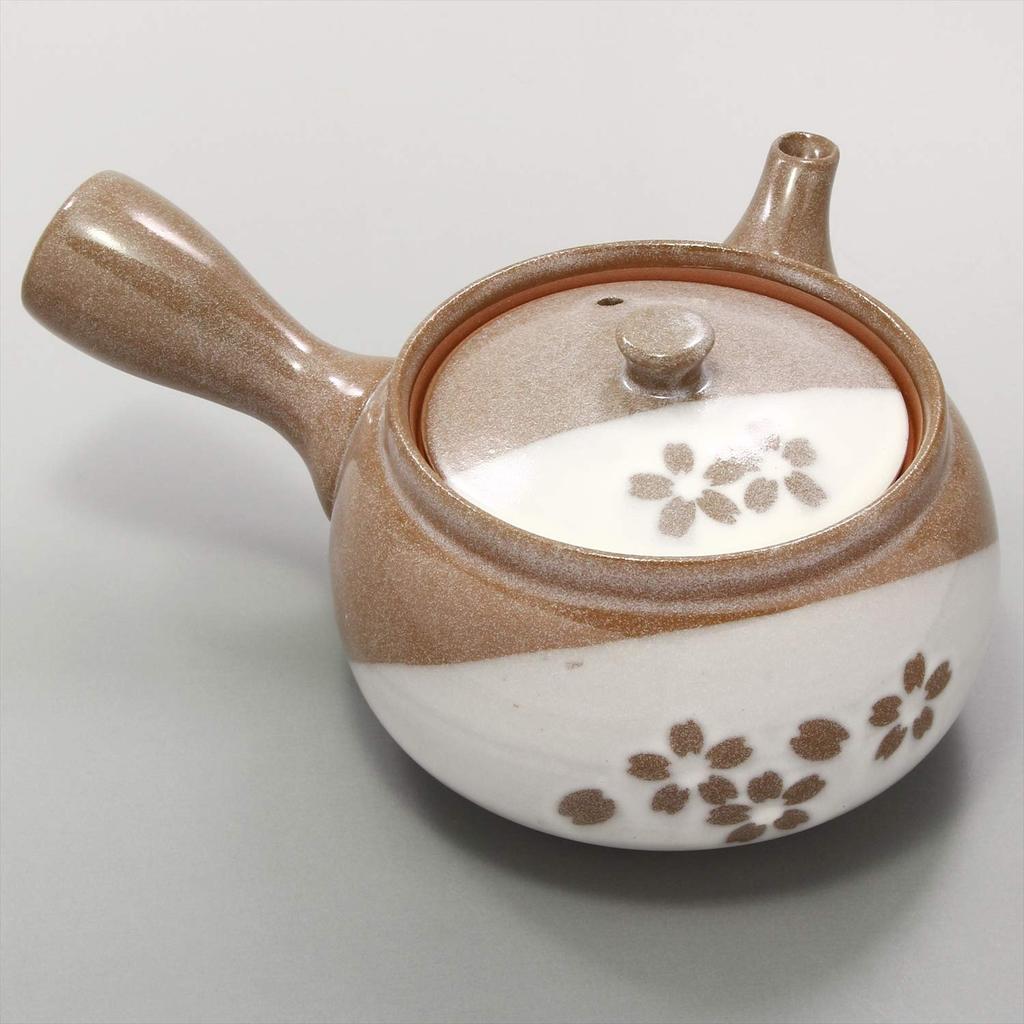 Mino Ware Cherry Blossom Made In Teapot, Finish, Japan, 500-37
