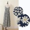 Johnature Summer Spaghetti Strap Sexy Loose Bohemia Beach Vacation Long Dresses Women High Waist Casual Dress