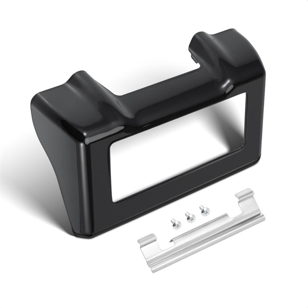 

Black Chrome Motorcycle Oil Cooler Cover for Harley Touring Road King FLHR Street Glide Electra Glide 2011-2016 чёрный