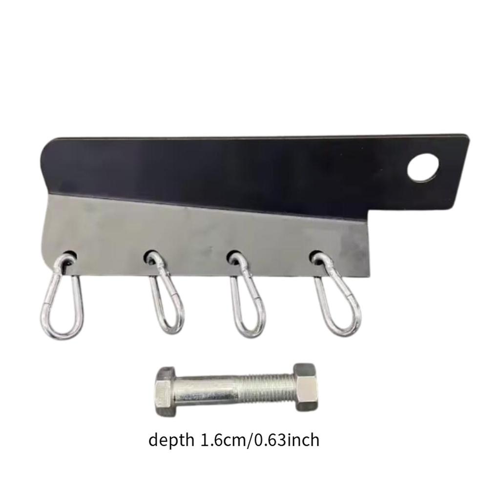 Fitness Studio Bracket for Chains Rack Wall Assembly Storage Hook Training And Weightlifting