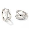 Earrings Women Popular Metal Allergy Compatible Ring 18K Ear Accessories
