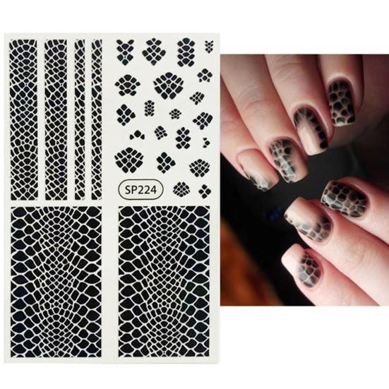 Delicate Nail Effect Ultra Stripe Decals 3D Thin DIY