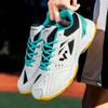 36-45unisex Sneakers Leather Badminton Shoes Anti-slip Table Tennis Shoes Breathable Tennis Sports Shoes