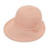 Casual Woven Sun Hat For Women With Large Brim And Uv Protection For Beach And Hiking