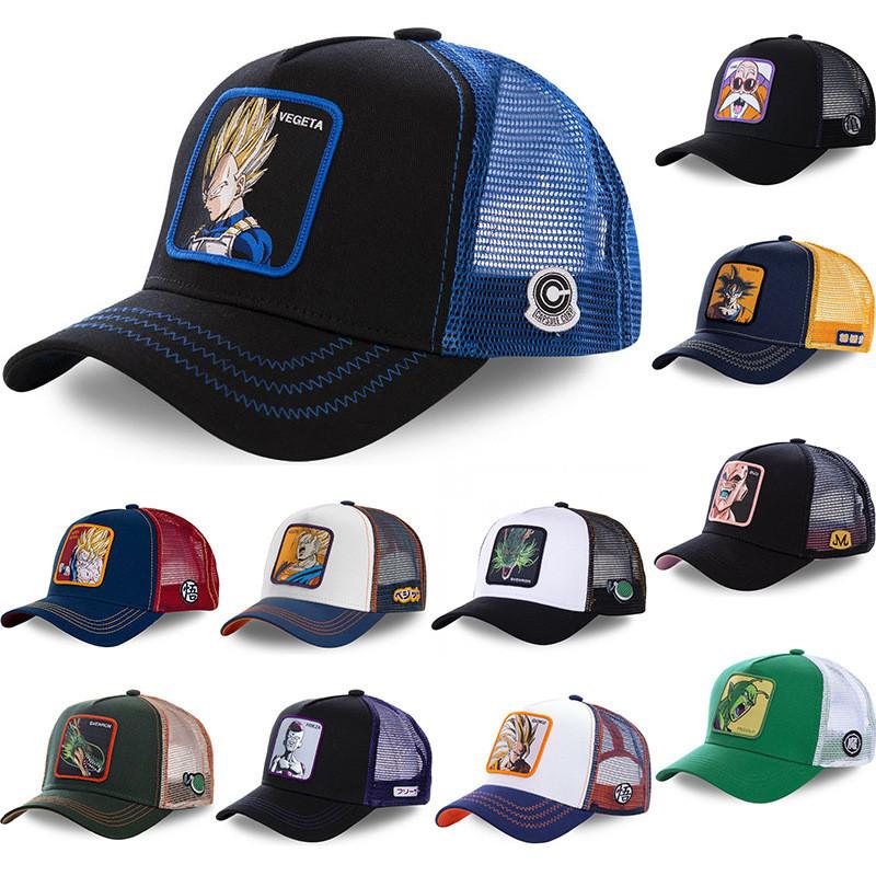 Dragon Ball Goku Embroidered Baseball Cap With Sun Protection For Casual Wear