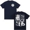 This Striking Black JoJo’s Bizarre Adventure Steel Ball Run Funny Valentine & D4C T-Shirt Is a Must-Have for Devoted Fans of the Epic Series
