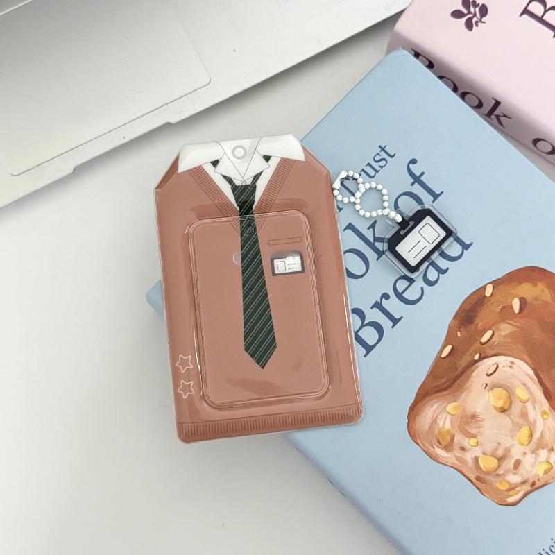 Uniform Series PVC Photo Frame with Mini Pendant Creative School Uniform Photocard Holder 3 Inch Kpop Idol Card Sleeves 2025 New