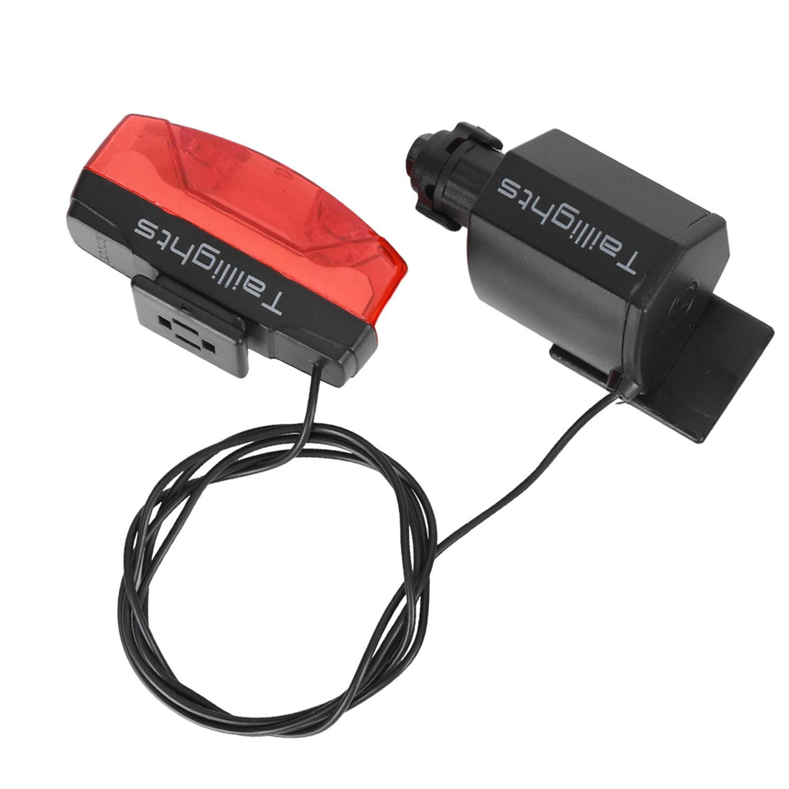 

Велосипедный задний фонарь Магнитная индукция Самогенерирующийся электрический фонарь для горного велосипеда Велоспорт