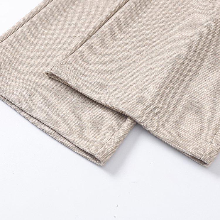 2026 Spring Stylish High-Waisted Straight-Leg Pants for Middle-Aged Women: Versatile Casual Pants for Spring & Autumn